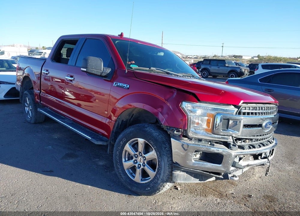2018 FORD F-150 XLT VIN: 1FTEW1E58JFB75142