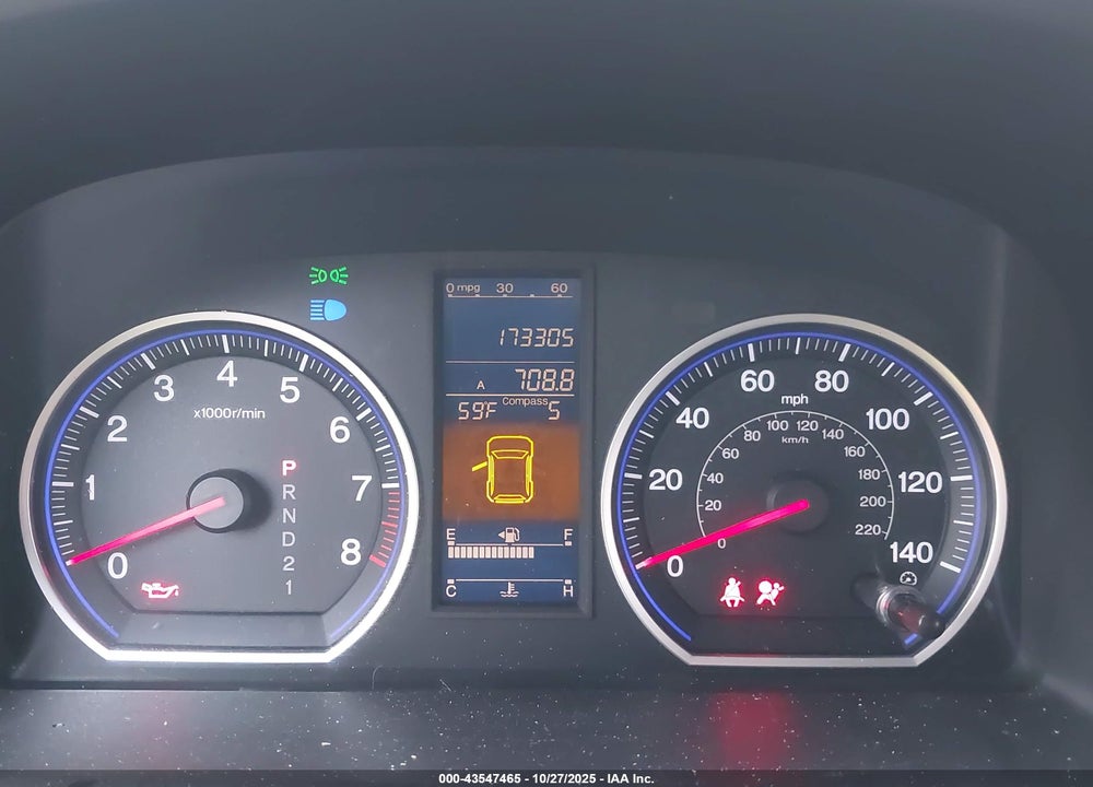 2011 HONDA CR-V EX VIN: 5J6RE3H54BL059154