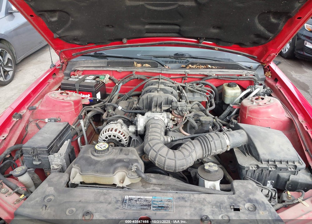 2007 FORD MUSTANG VIN: 1ZVFT84N275205738