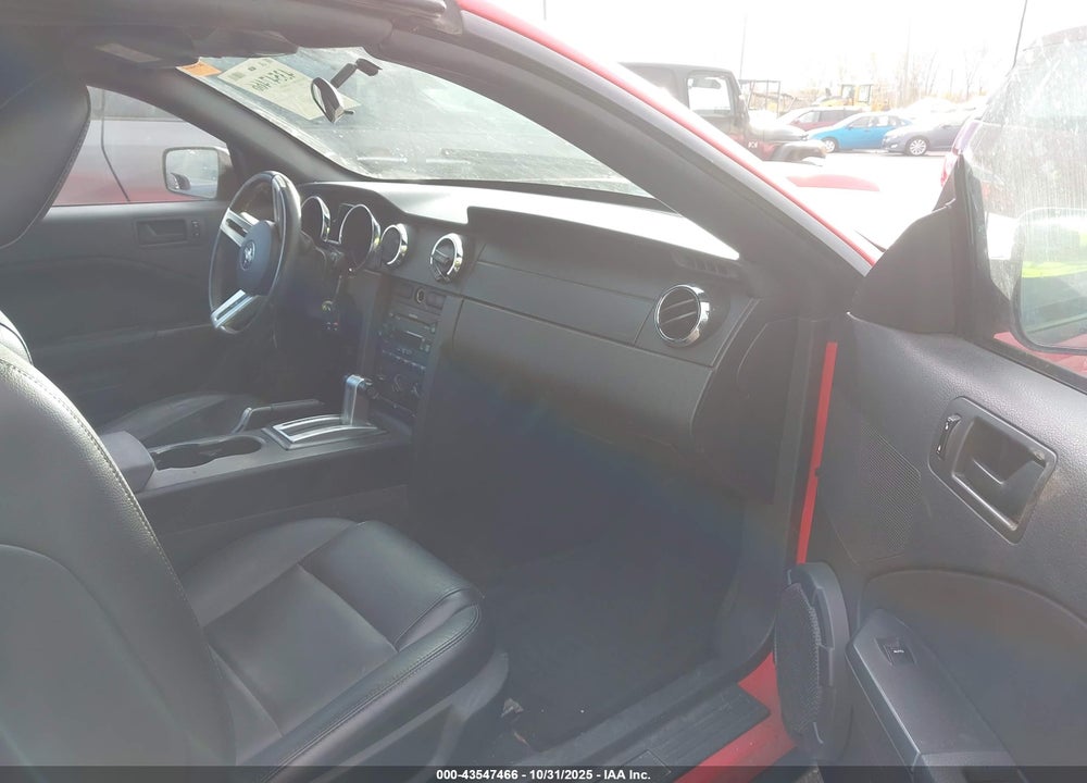 2007 FORD MUSTANG VIN: 1ZVFT84N275205738