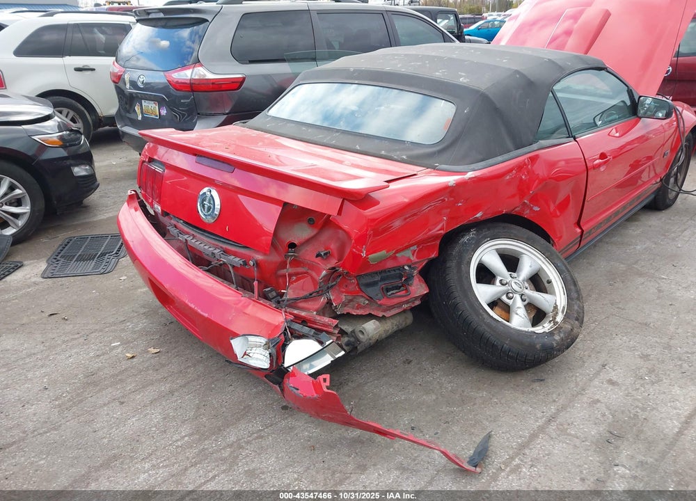 2007 FORD MUSTANG VIN: 1ZVFT84N275205738