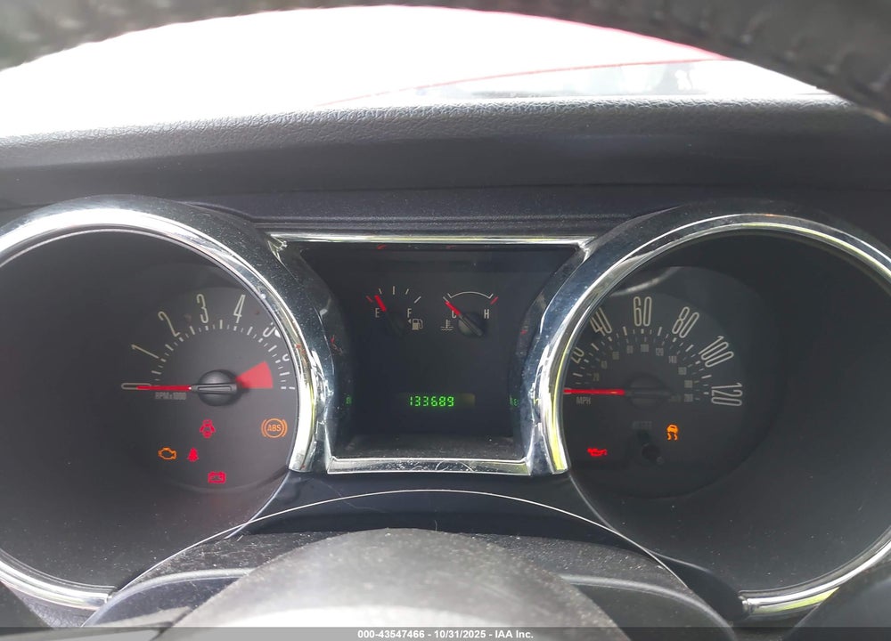 2007 FORD MUSTANG VIN: 1ZVFT84N275205738
