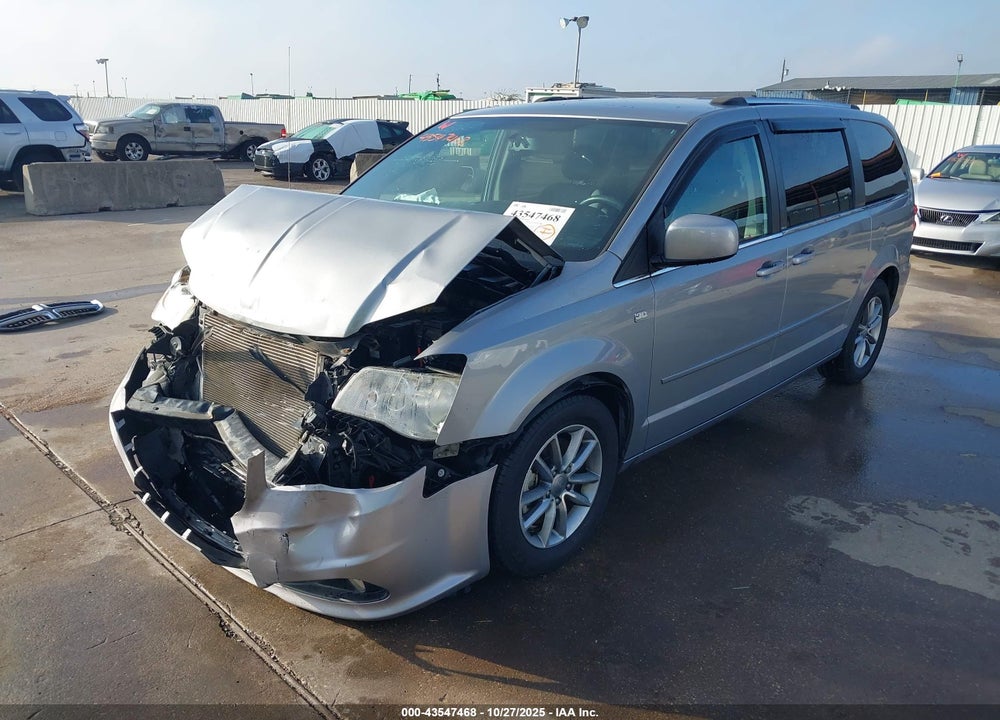 2014 DODGE GRAND CARAVAN SXT 30TH ANNIVERSARY VIN: 2C4RDGCG2ER302576