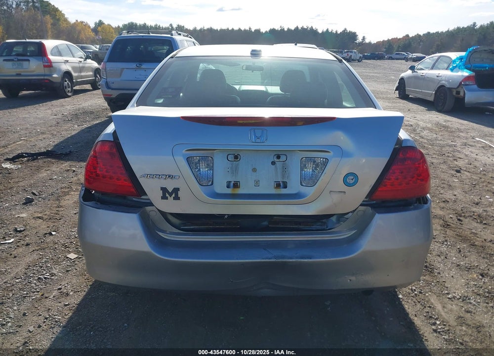 2007 HONDA ACCORD 2.4 EX VIN: 1HGCM56867A099358