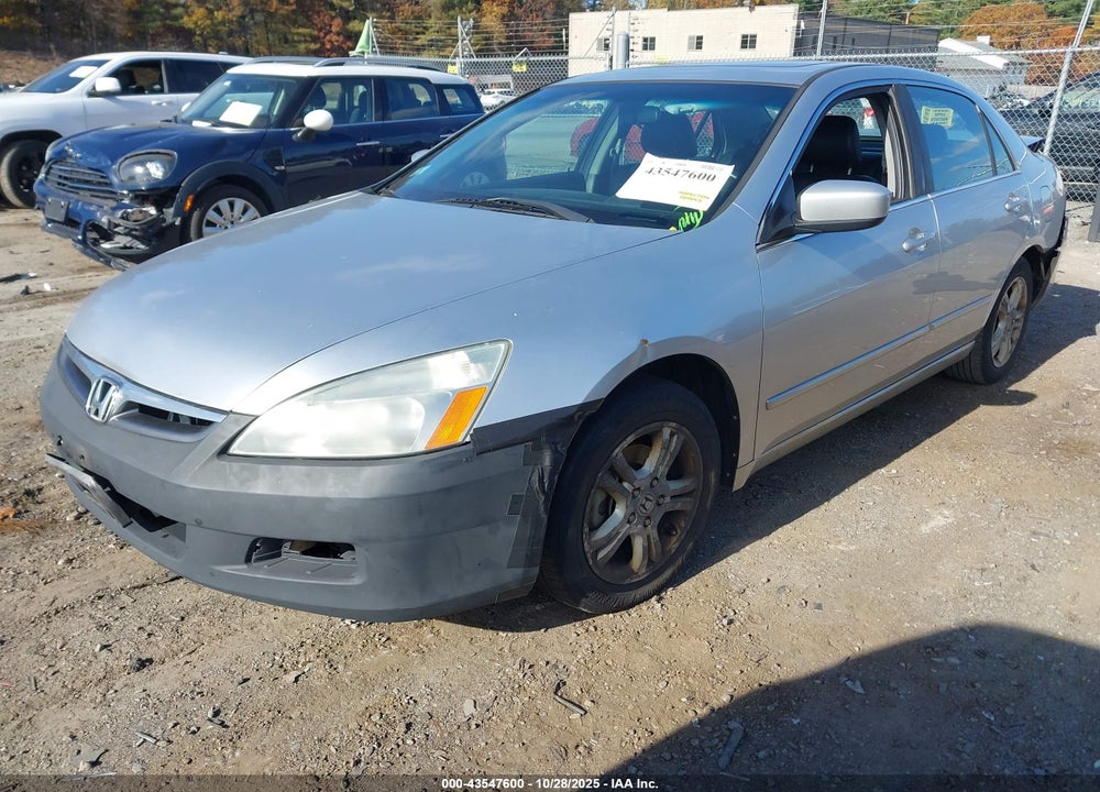 2007 HONDA ACCORD 2.4 EX VIN: 1HGCM56867A099358