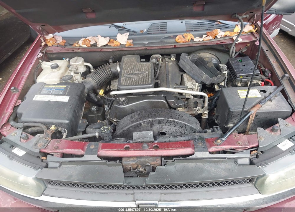 2004 CHEVROLET TRAILBLAZER LS VIN: 1GNDT13S942288307