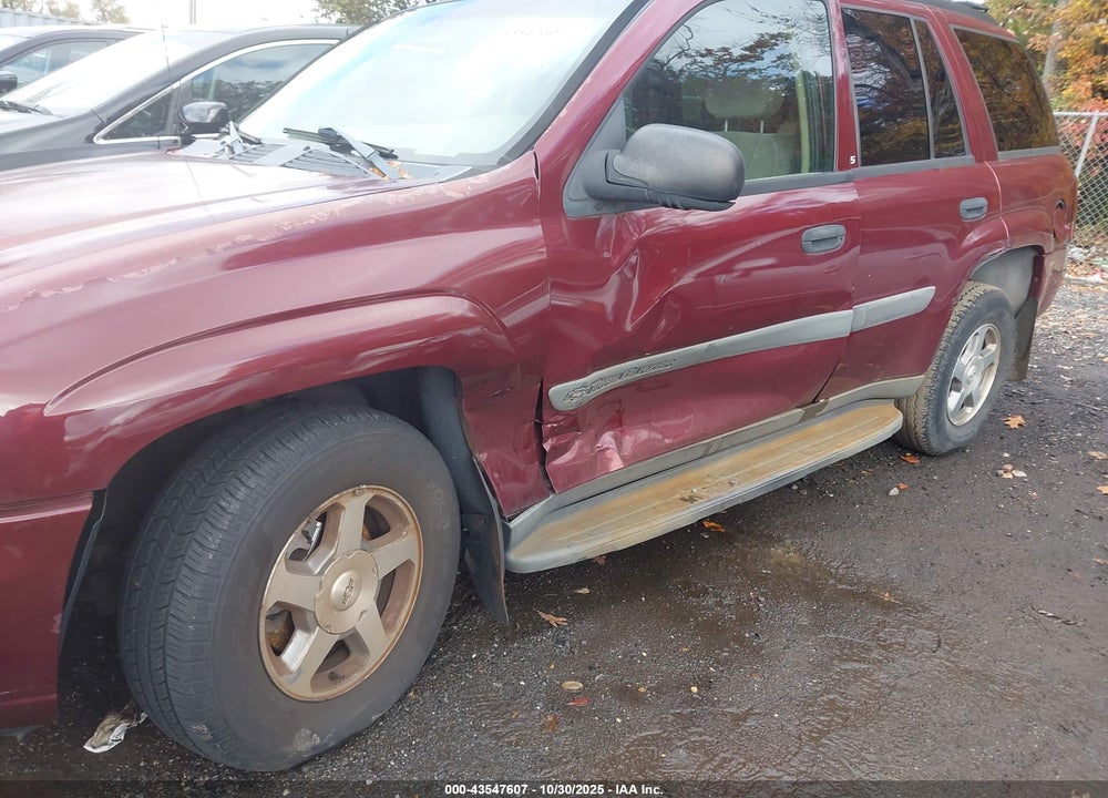 2004 CHEVROLET TRAILBLAZER LS VIN: 1GNDT13S942288307