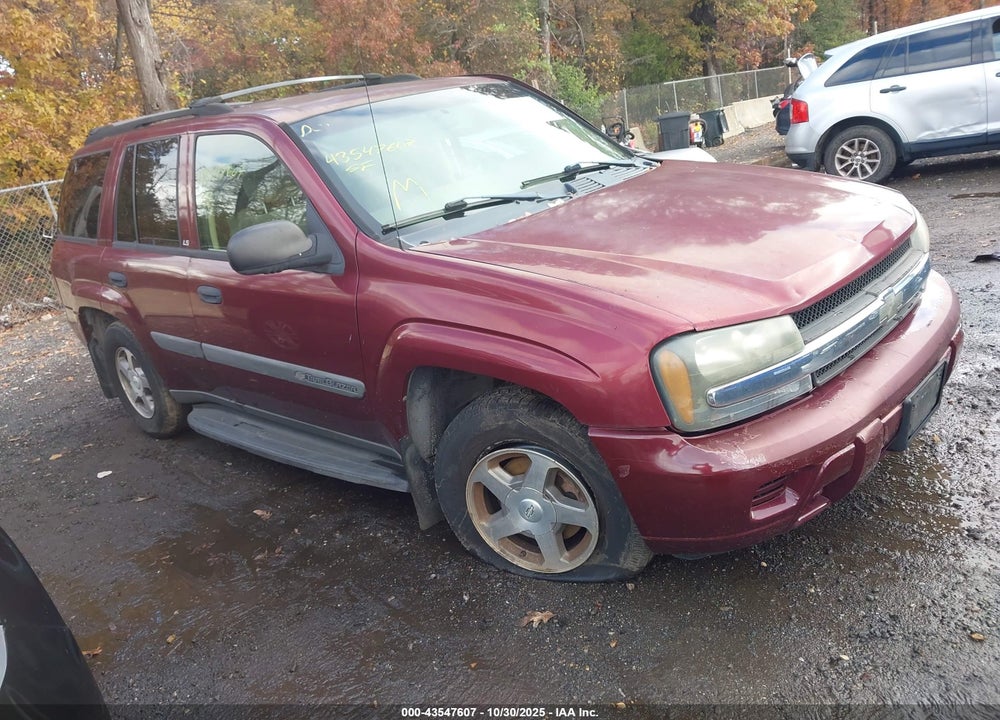 2004 CHEVROLET TRAILBLAZER LS VIN: 1GNDT13S942288307