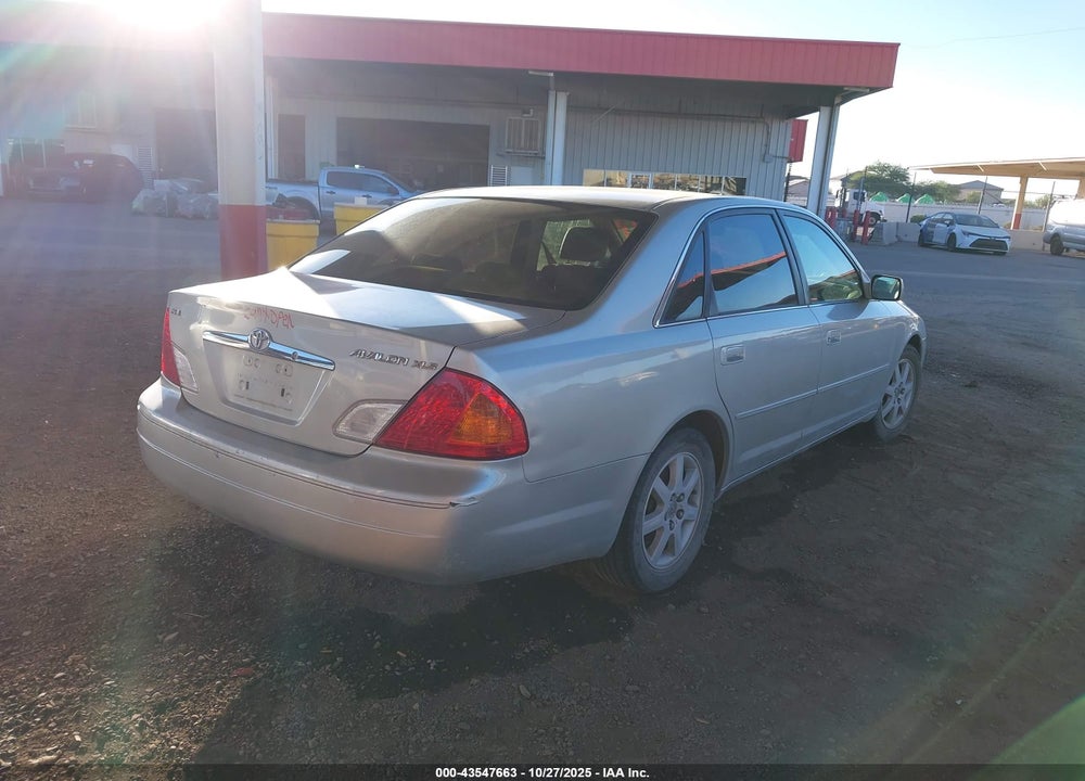 2000 TOYOTA AVALON XLS VIN: 4T1BF28B3YU077390
