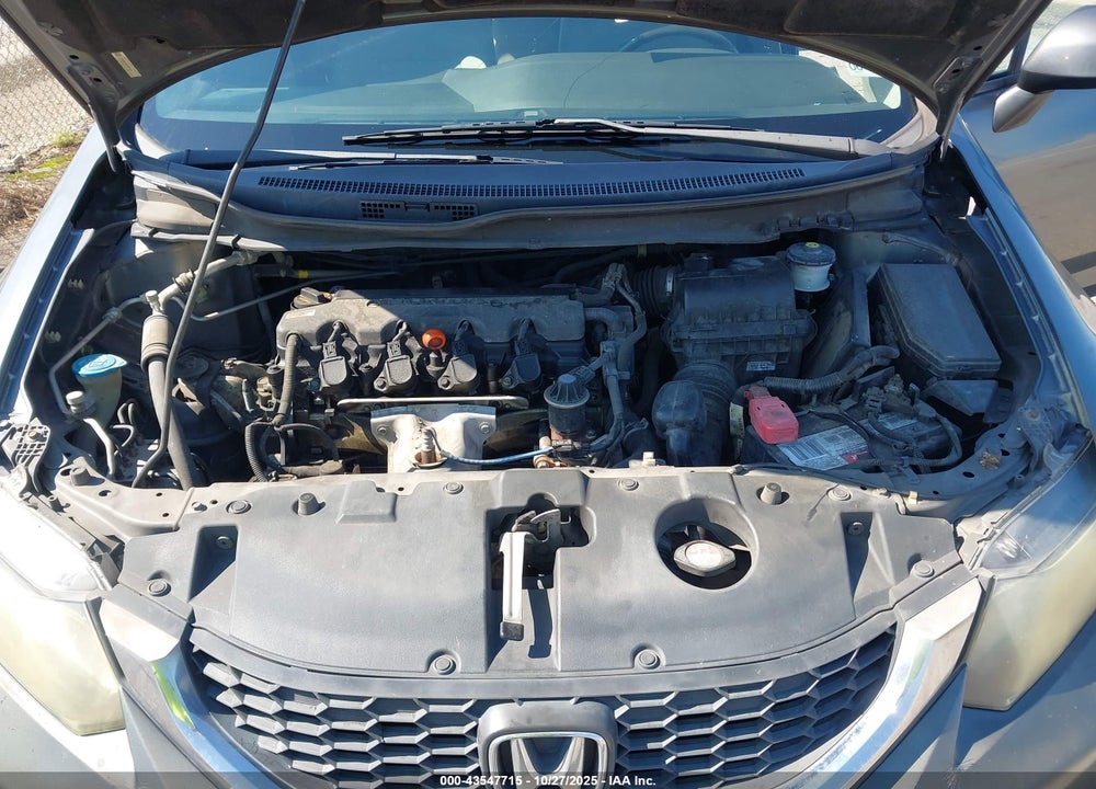 2013 HONDA CIVIC VIN: 19XFB2F52DE015177