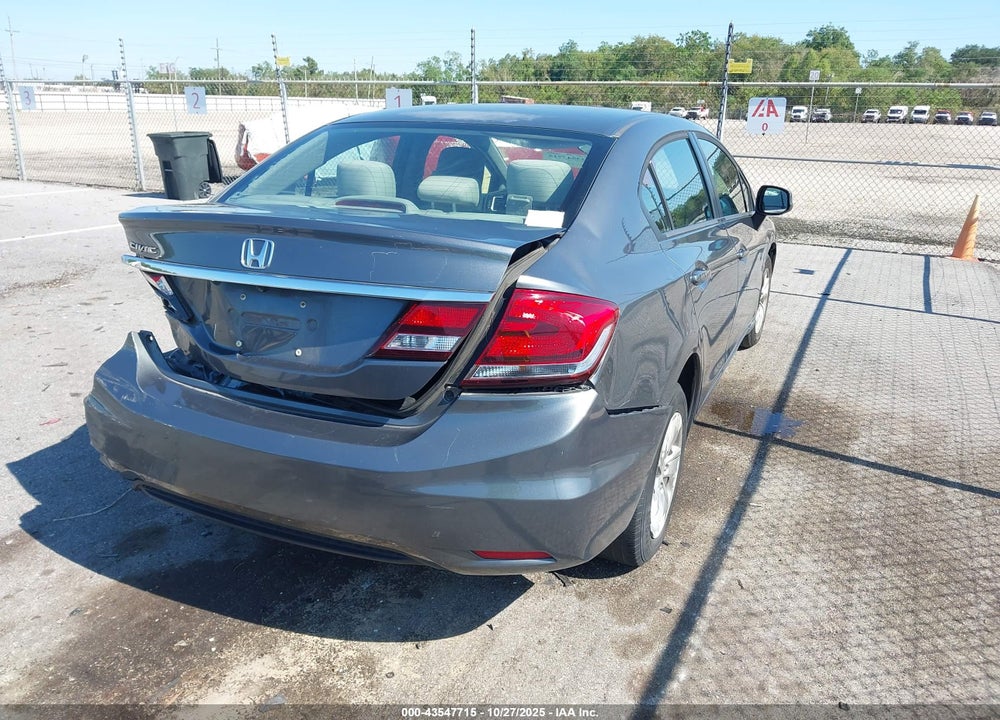 2013 HONDA CIVIC VIN: 19XFB2F52DE015177
