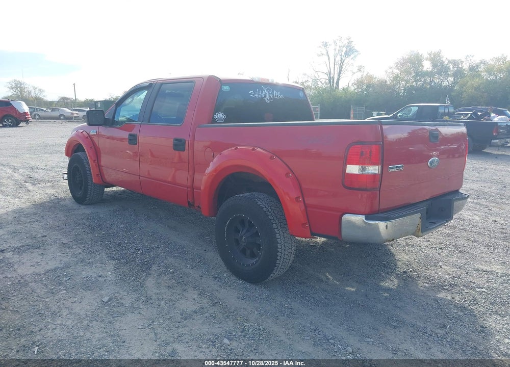 2008 FORD F-150 60TH ANNIVERSARY/XL/XLT VIN: 1FTRW14W28FA04943