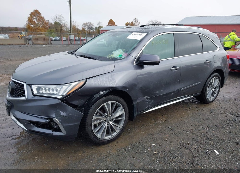 2017 ACURA MDX TECHNOLOGY PACKAGE VIN: 5FRYD4H56HB020537