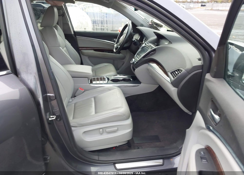 2017 ACURA MDX TECHNOLOGY PACKAGE VIN: 5FRYD4H56HB020537