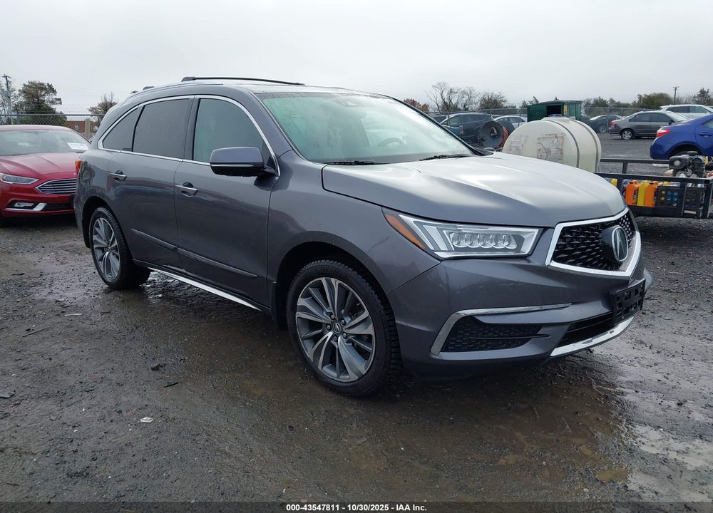 2017 ACURA MDX TECHNOLOGY PACKAGE VIN: 5FRYD4H56HB020537