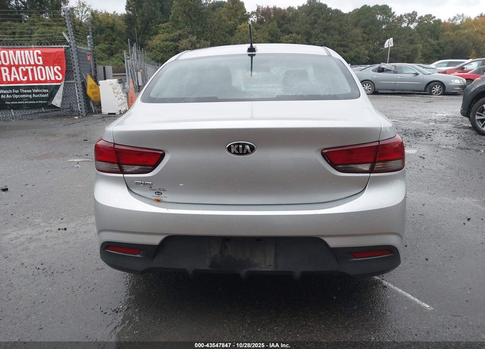 2018 KIA RIO LX VIN: 3KPA24AB7JE046312