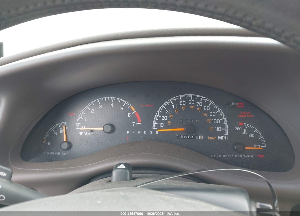 1997 PONTIAC GRAND PRIX SE VIN: 1G2WJ52K4VF288990
