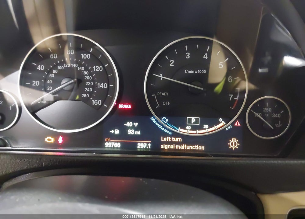 2015 BMW 320I XDRIVE VIN: WBA3C3C58FK202530