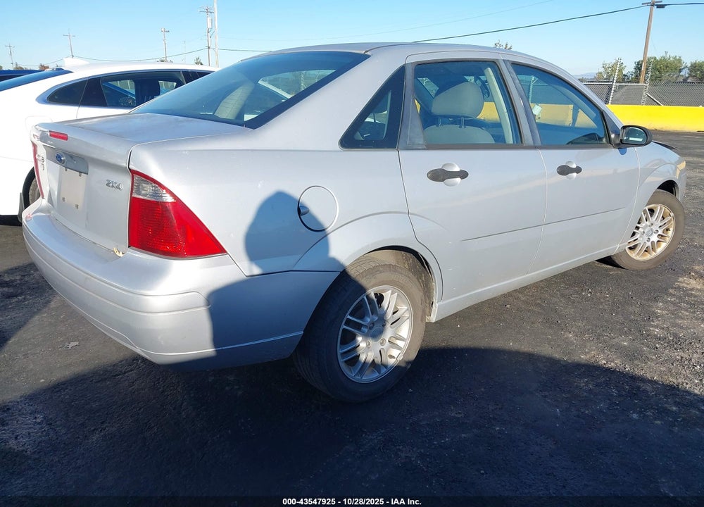 2006 FORD FOCUS ZX4 VIN: 1FAFP34N86W123909