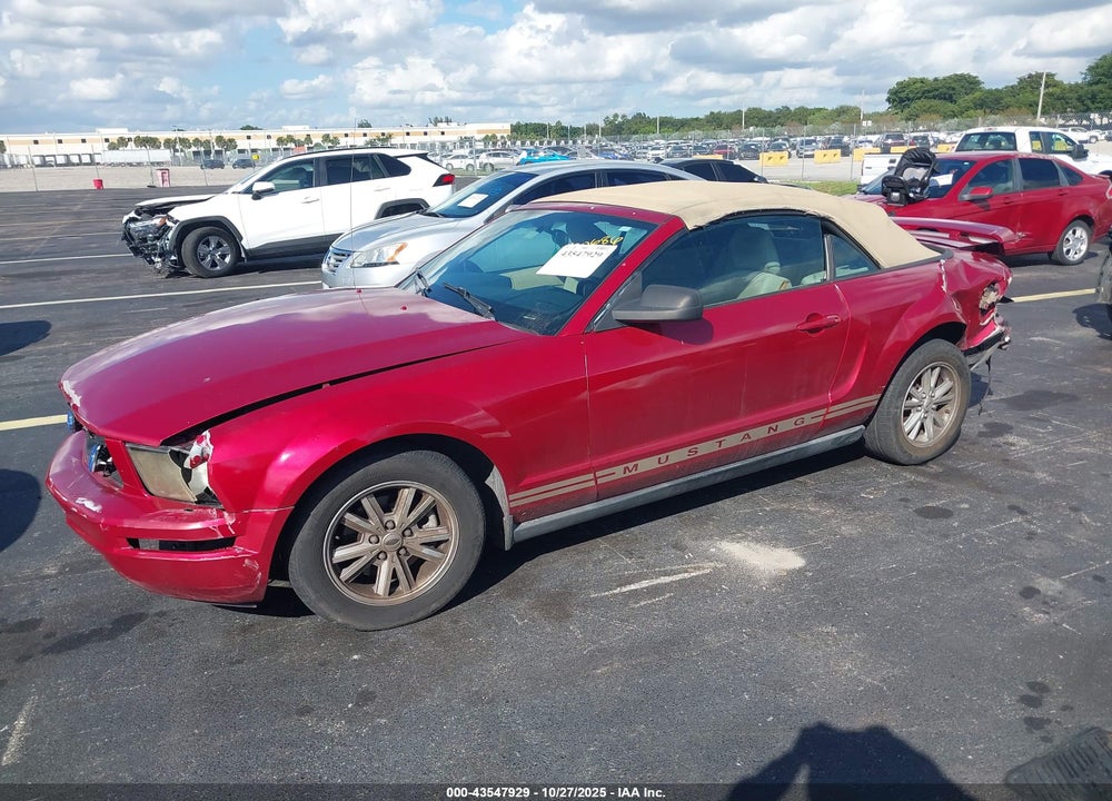 2005 FORD MUSTANG VIN: 1ZVFT84N155250702