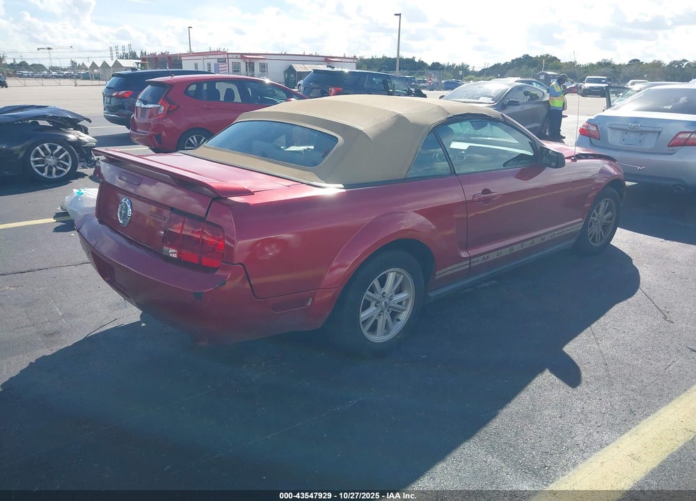 2005 FORD MUSTANG VIN: 1ZVFT84N155250702
