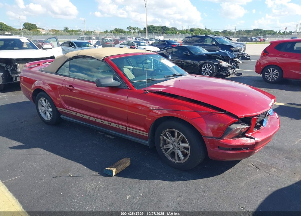 2005 FORD MUSTANG VIN: 1ZVFT84N155250702
