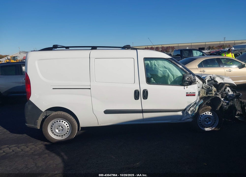 2021 RAM PROMASTER CITY TRADESMAN VIN: ZFBHRFAB6M6U15387