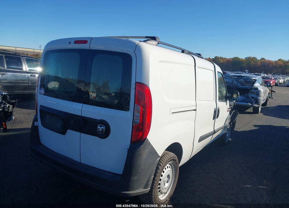 2021 RAM PROMASTER CITY TRADESMAN VIN: ZFBHRFAB6M6U15387