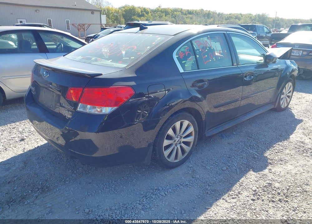 2012 SUBARU LEGACY VIN: 4S3BMDK65C2029671