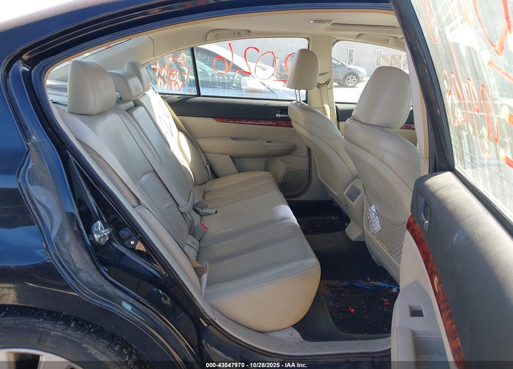2012 SUBARU LEGACY VIN: 4S3BMDK65C2029671