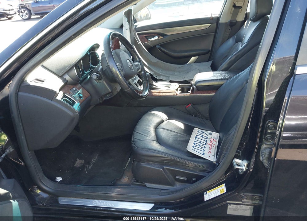 2011 CADILLAC CTS STANDARD VIN: 1G6DA5EY0B0147791