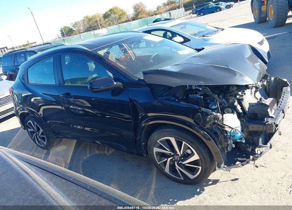 2019 HONDA HR-V SPORT VIN: 3CZRU6H1XKG703822