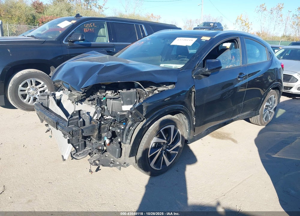 2019 HONDA HR-V SPORT VIN: 3CZRU6H1XKG703822