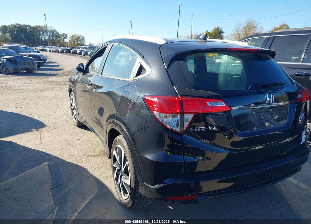 2019 HONDA HR-V SPORT VIN: 3CZRU6H1XKG703822