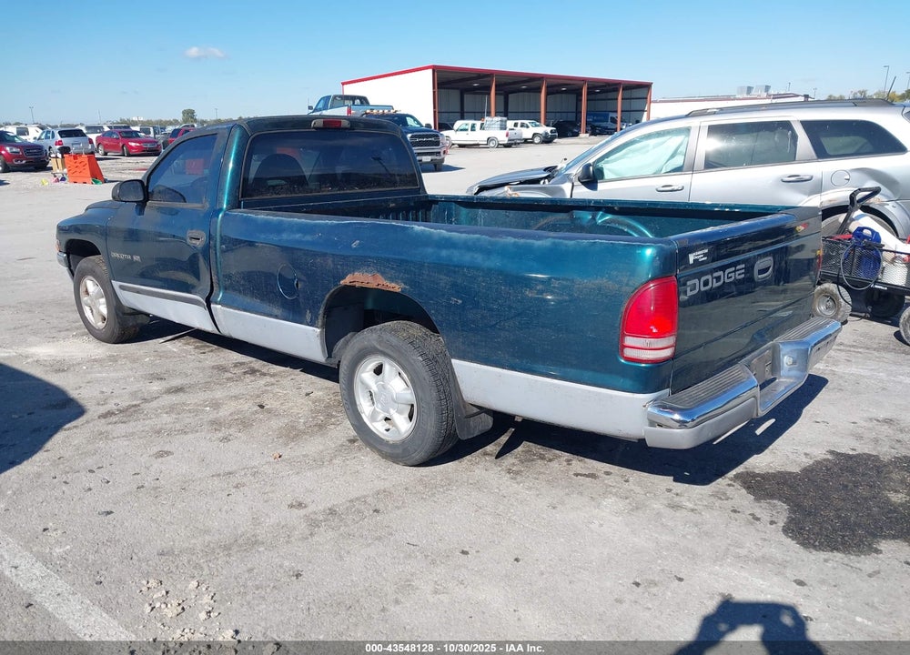 1999 DODGE DAKOTA VIN: 1B7FL26X6XS267627