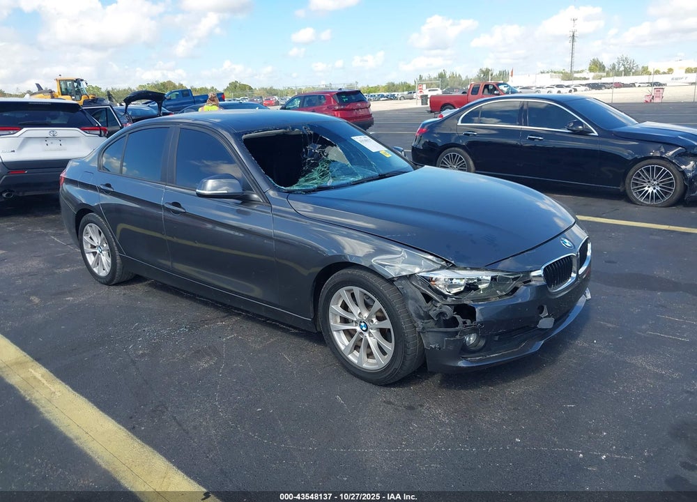 2016 BMW 320I VIN: WBA8A9C55GK615635