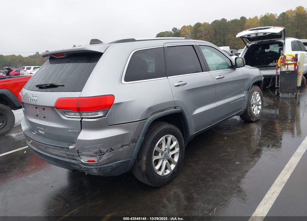 2014 JEEP GRAND CHEROKEE LAREDO VIN: 1C4RJFAGXEC371952