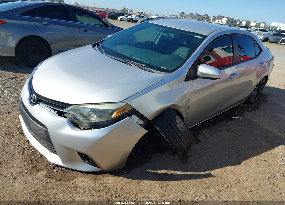 2015 TOYOTA COROLLA L VIN: 5YFBURHE2FP262814