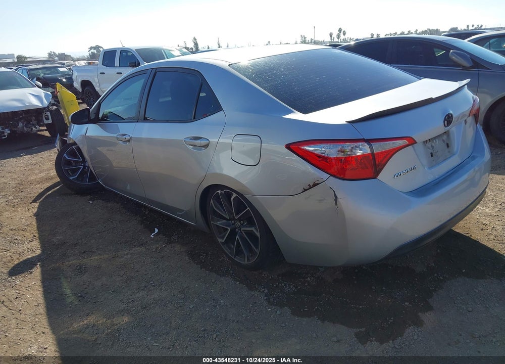 2015 TOYOTA COROLLA L VIN: 5YFBURHE2FP262814