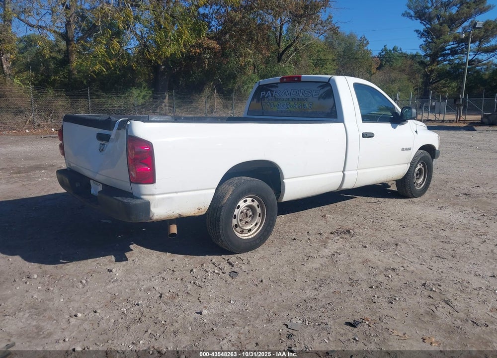 2008 DODGE RAM 1500 ST/SXT VIN: 1D7HA16K88J238639