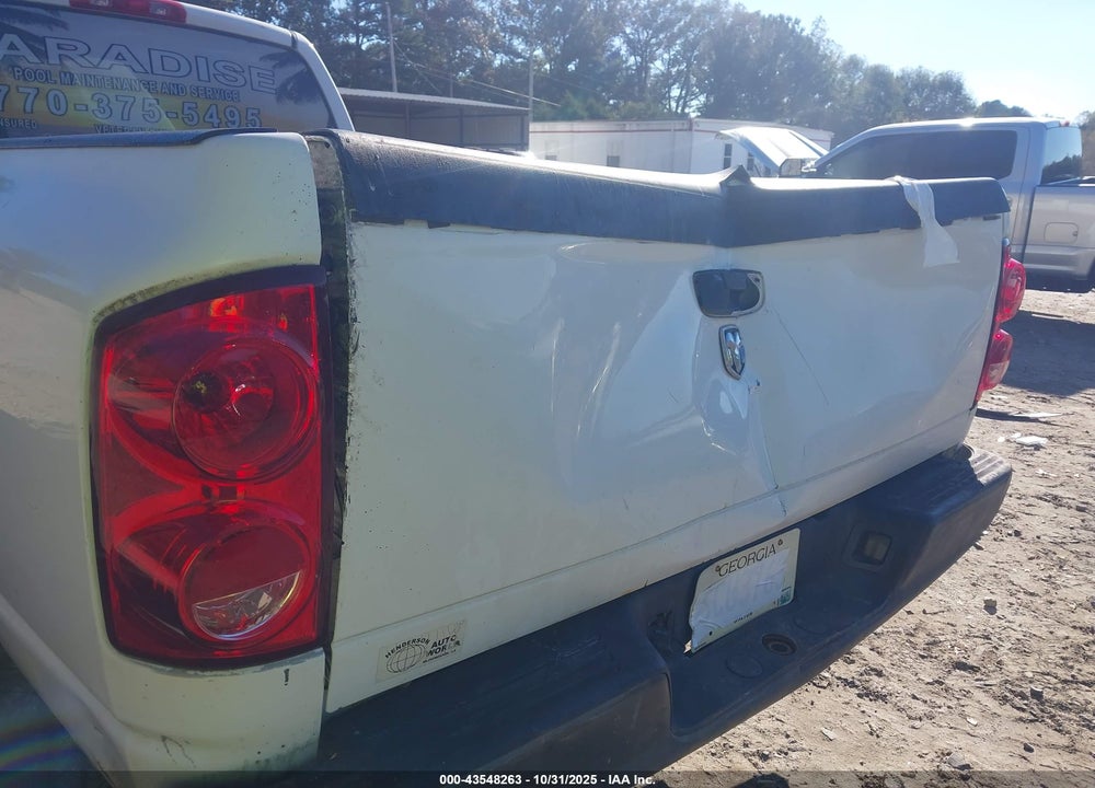2008 DODGE RAM 1500 ST/SXT VIN: 1D7HA16K88J238639