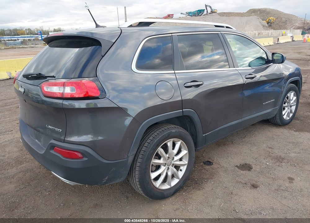 2015 JEEP CHEROKEE LIMITED VIN: 1C4PJMDS9FW680632