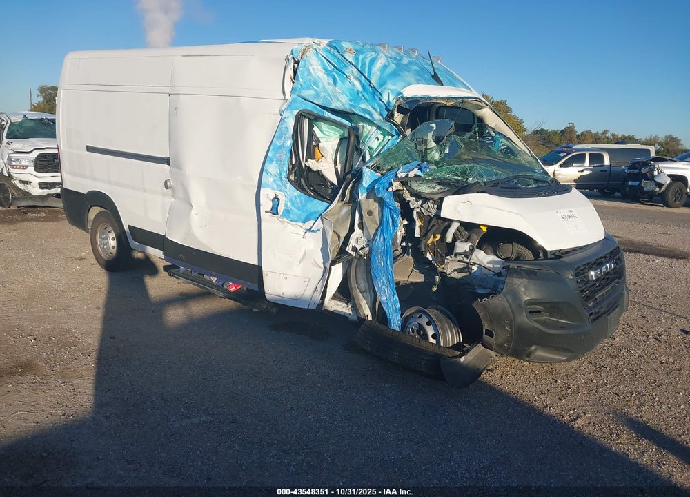 2023 RAM PROMASTER 2500 HIGH ROOF 159 WB VIN: 3C6LRVDG0PE548838