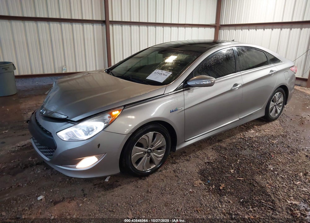 2014 HYUNDAI SONATA HYBRID LIMITED VIN: KMHEC4A45EA104552