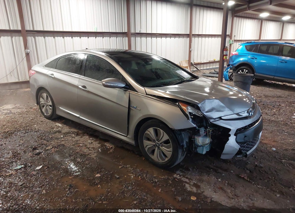 2014 HYUNDAI SONATA HYBRID LIMITED VIN: KMHEC4A45EA104552