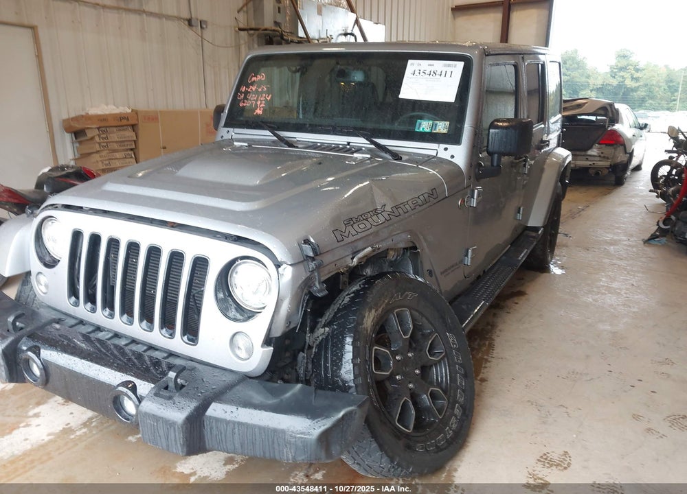 2017 JEEP WRANGLER UNLIMITED SMOKY MOUNTAIN 4X4 VIN: 1C4HJWEG8HL620792