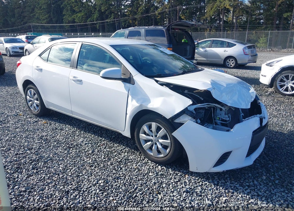 2014 TOYOTA COROLLA LE VIN: 2T1BURHE3EC075886