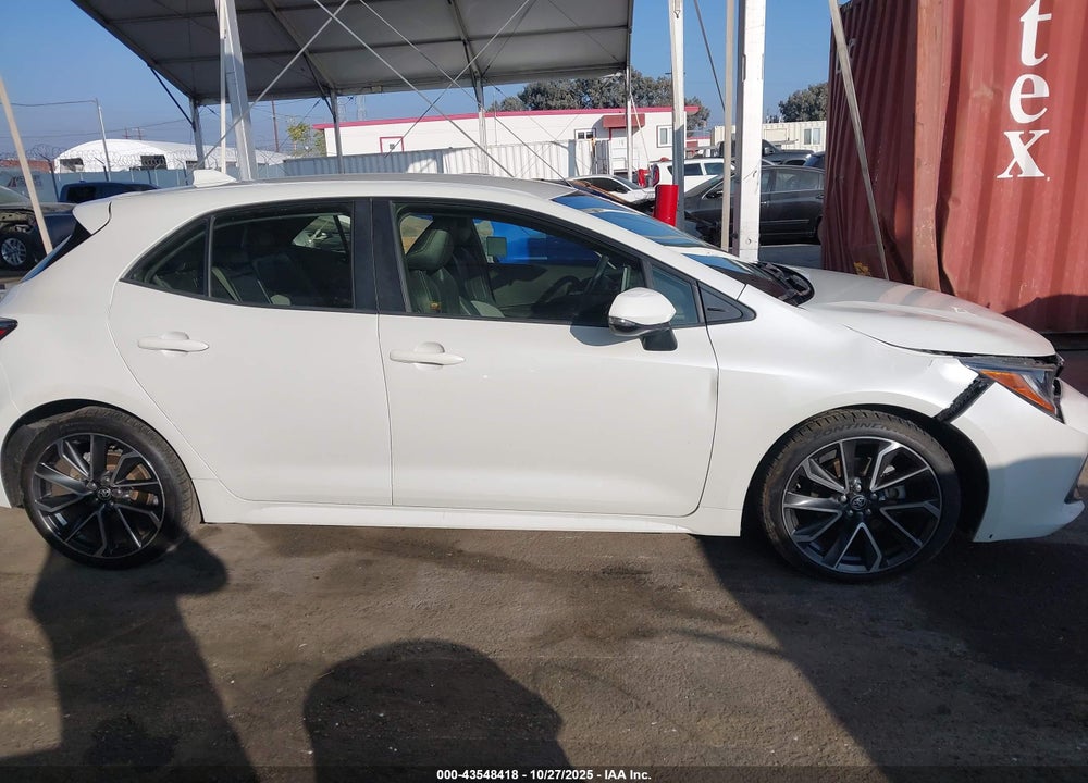 2019 TOYOTA COROLLA XSE VIN: JTNK4RBE4K3041674