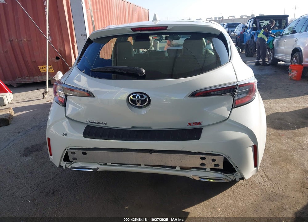 2019 TOYOTA COROLLA XSE VIN: JTNK4RBE4K3041674