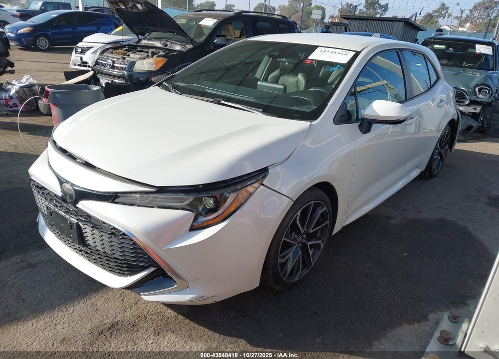 2019 TOYOTA COROLLA XSE VIN: JTNK4RBE4K3041674